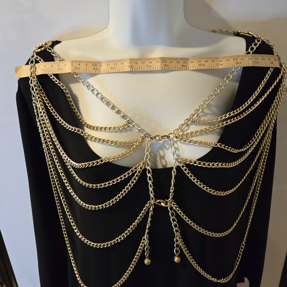 Vintage Goldtone Chain Vest, 70s, Size Small - Picture 15 of 16